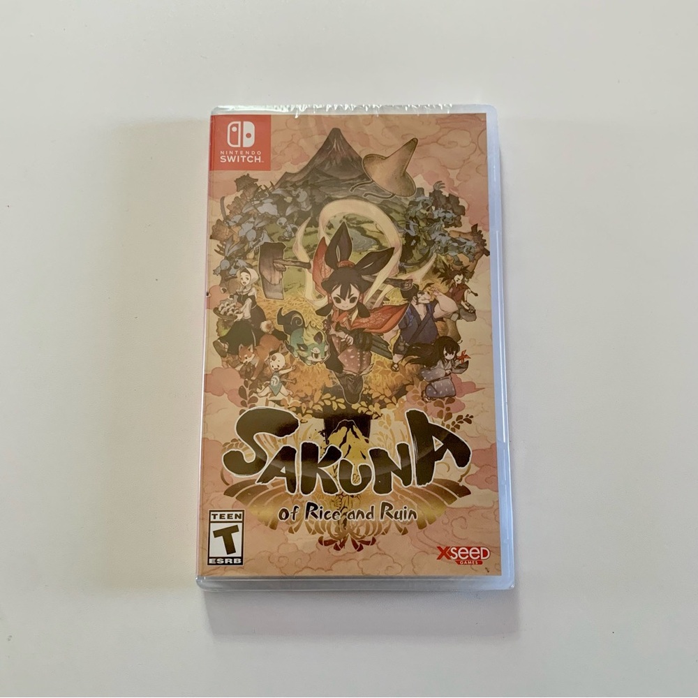 Sakuna of Rice and Ruin Nintendo Switch Game New Sealed